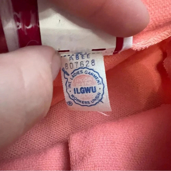 Cheekaberry Vintage Coral Pleated Pocket Belted Dress - Picture 6 of 7